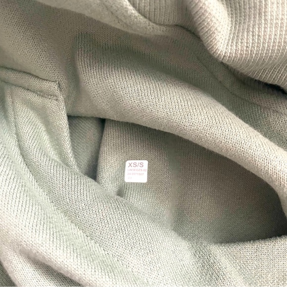 NWT Lululemon Scuba Oversized Full Zip Hoodie Palm Court/Gold Size XS/S - Picture 7 of 8